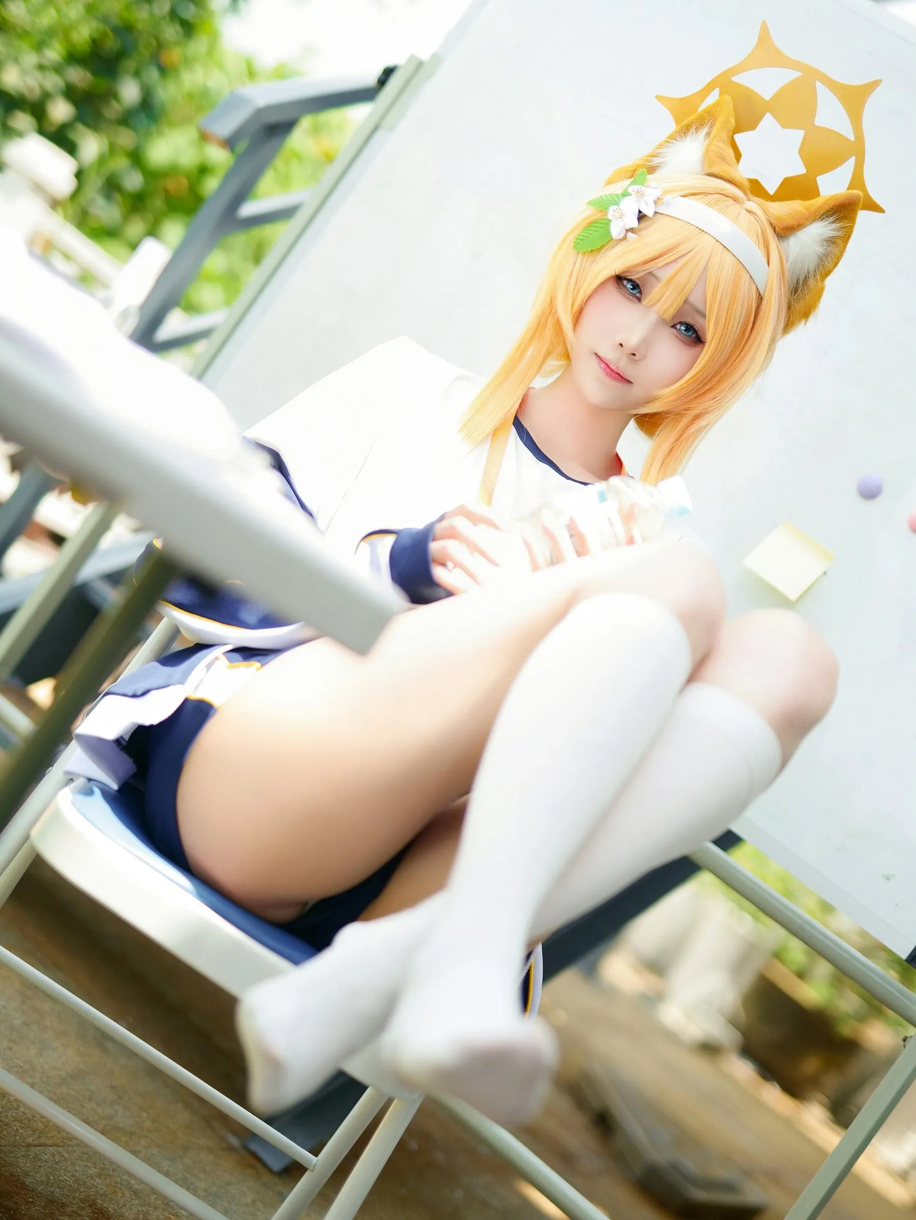 曉美媽 – NO.32 Blue Archive 伊落（体操服） [61P]插图9